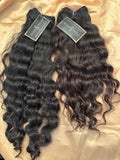 Brand New Raw Indian Curly bundle set (BN)