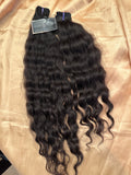 Brand New Raw Burmese wavy bundle set (BN)