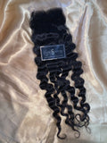 Raw Burmese Foreign Curl Lace Closures