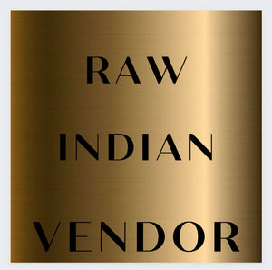 Raw Indian vendor